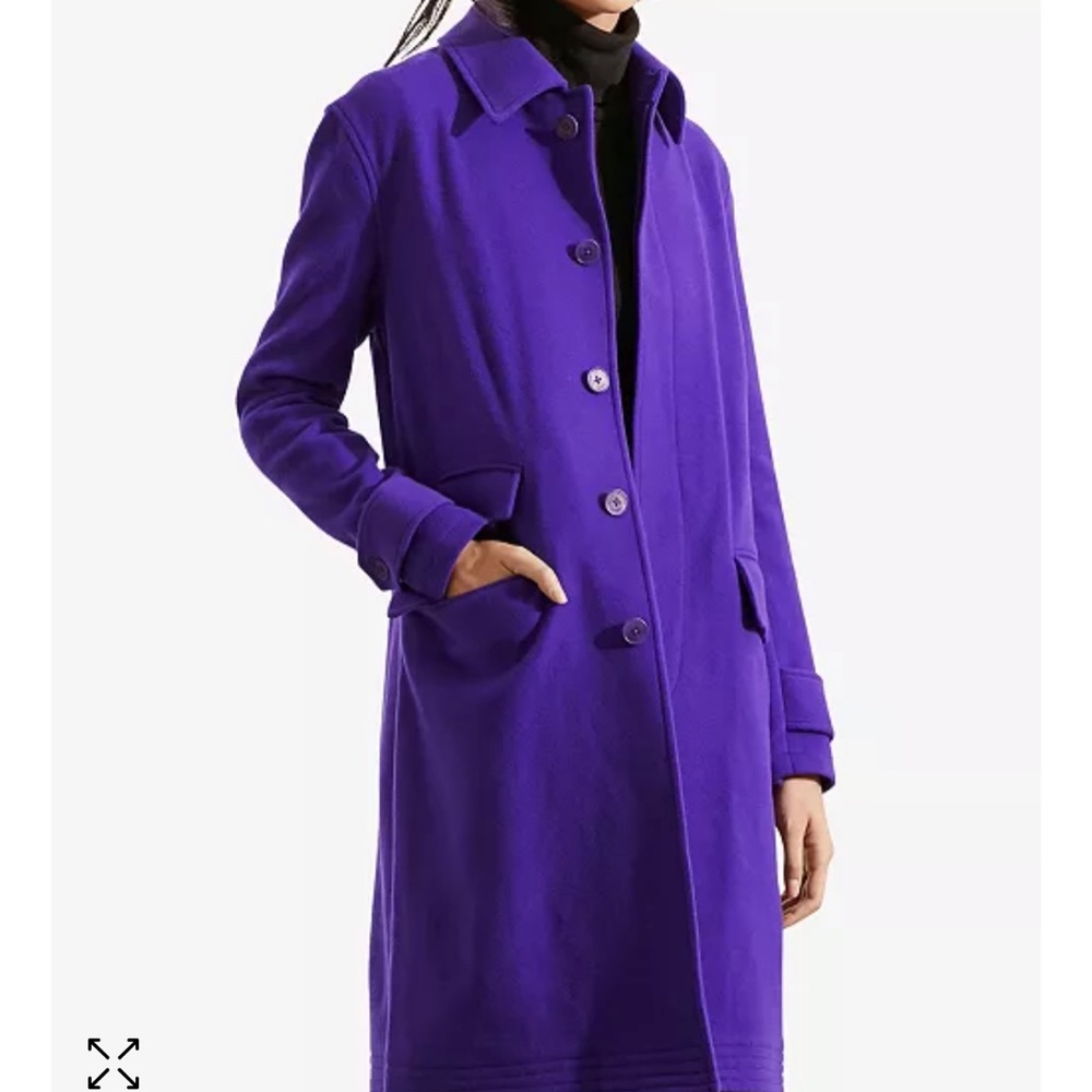 Women Ralph Lauren coat. Merino Wool Jacket